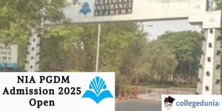NIA PGDM Admission Open; Apply by March 15